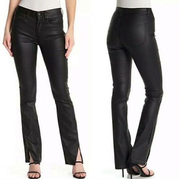 NEW Free People Spellbound Coated Jean Black 32 - Picture 5 of 11